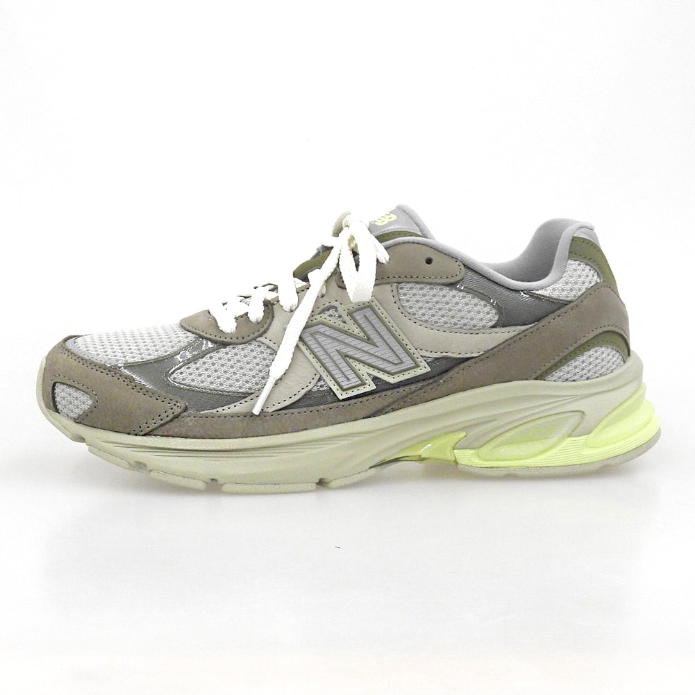 NEW BALANCE ニューバランス 新品同様 スニーカー シューズ メンズ グリーン 29cm U20101AH シューズ