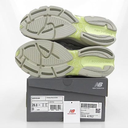NEW BALANCE ニューバランス 新品同様 スニーカー シューズ メンズ グリーン 29cm U20101AH シューズ