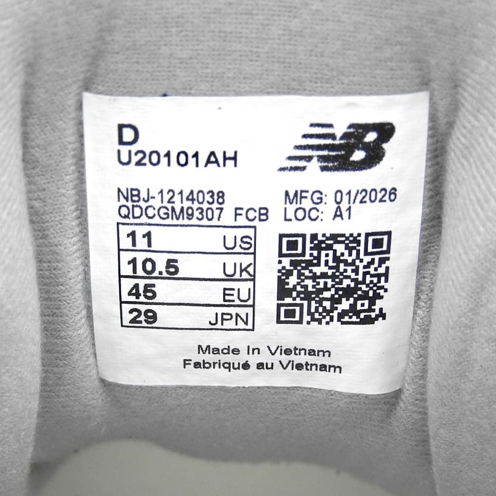 NEW BALANCE ニューバランス 新品同様 スニーカー シューズ メンズ グリーン 29cm U20101AH シューズ