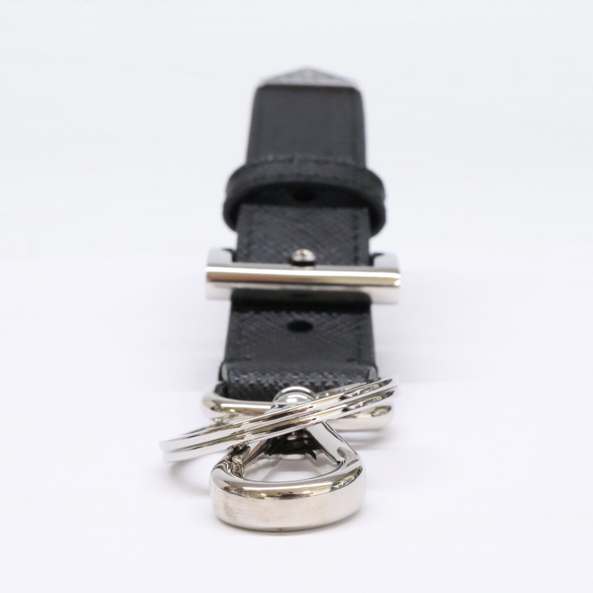 PRADA プラダ 【美品】2PP186 サフィアーノレザー キーリング