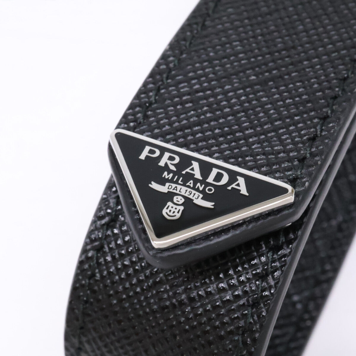 PRADA プラダ 【美品】2PP186 サフィアーノレザー キーリング