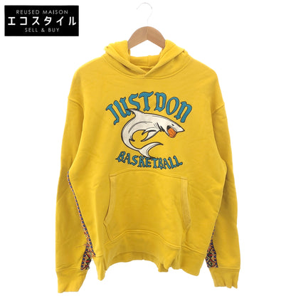 JUSTDON Yellow basketball hoodie pullover, top
