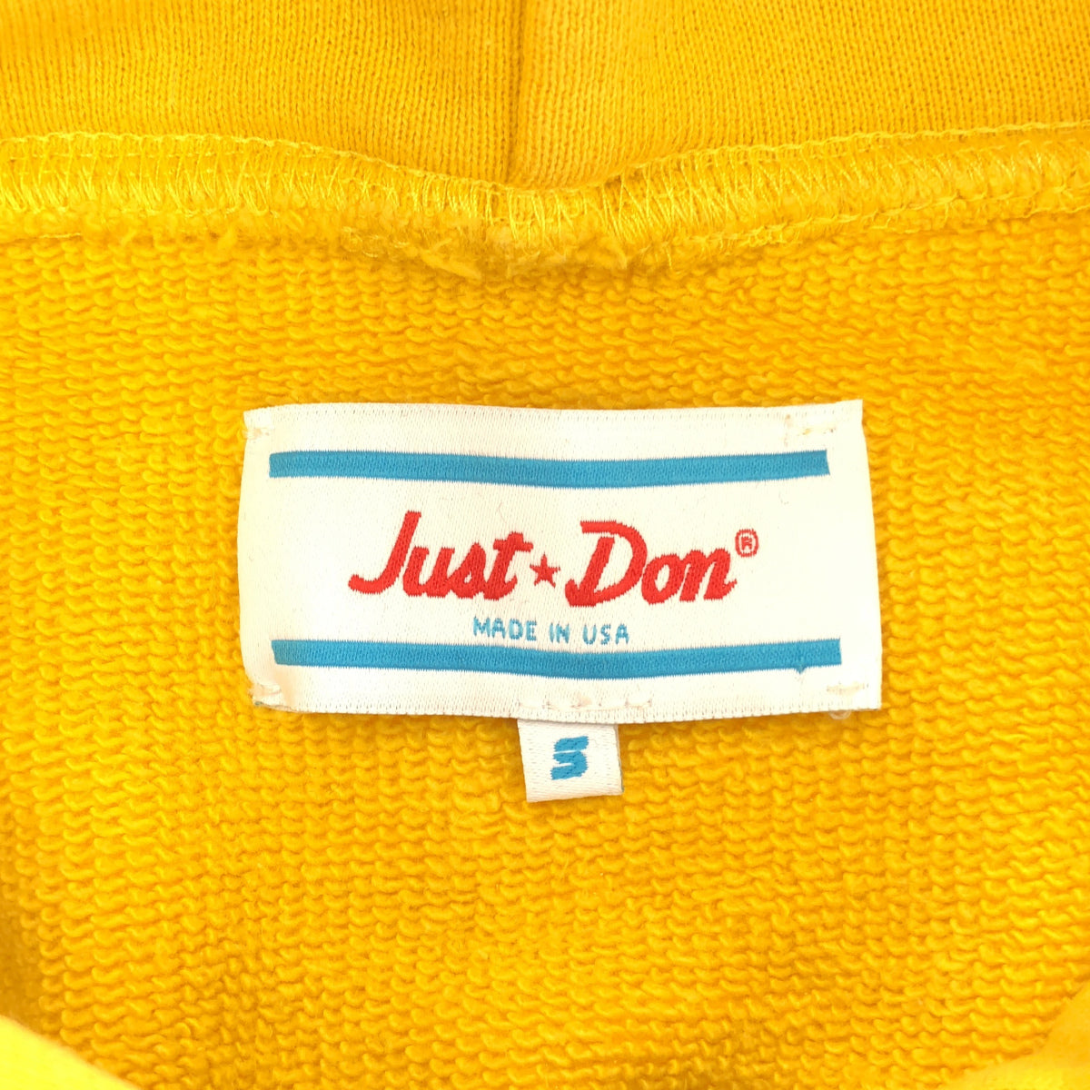 JUSTDON Yellow basketball hoodie pullover, top