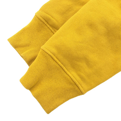 JUSTDON Yellow basketball hoodie pullover, top