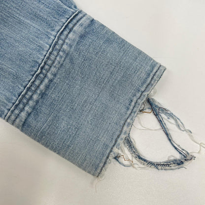 Wrangler ラングラー ブルー 60s-70s デニムウエスタンシャツ トップス