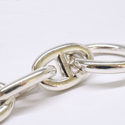 HERMES エルメス 仕上げ済み Ag925 シェーヌダンクルMM 16コマ ブレスレット