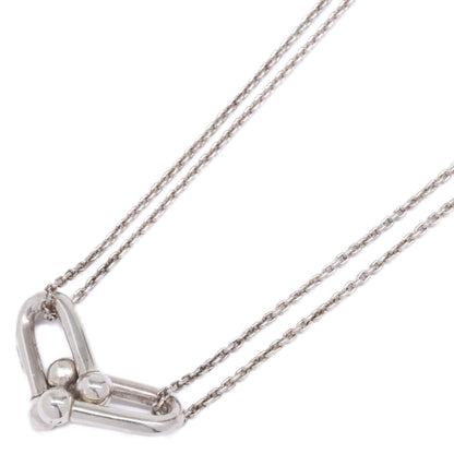 TIFFANY&Co. ティファニー Ag925 ハードウェア ダブルリンク ネックレス