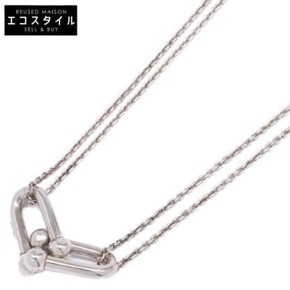TIFFANY&Co. ティファニー Ag925 ハードウェア ダブルリンク ネックレス