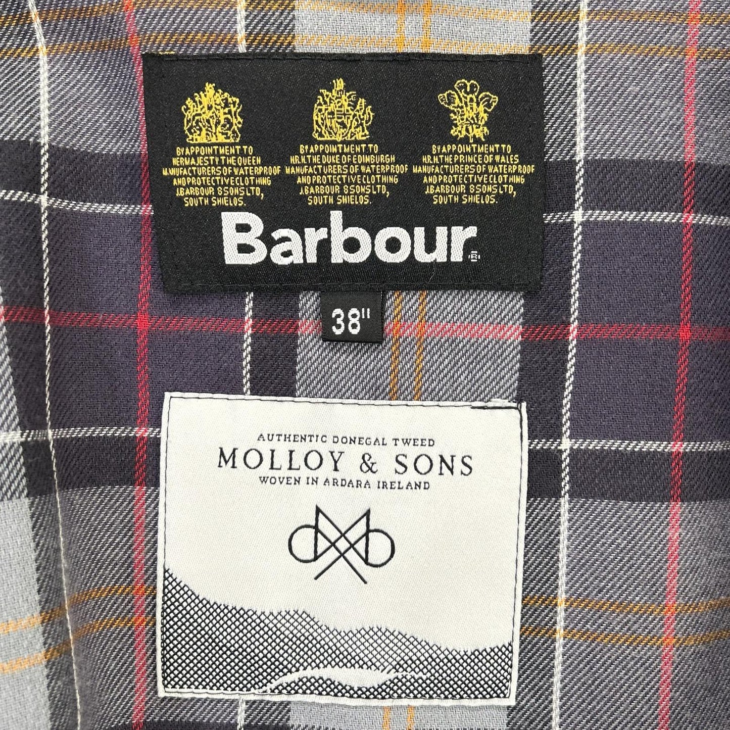 Barbour バブアー 4081443 ネイビー International Beams 別注 Bedale SL Molloy & Sons ジャケット ジャケット