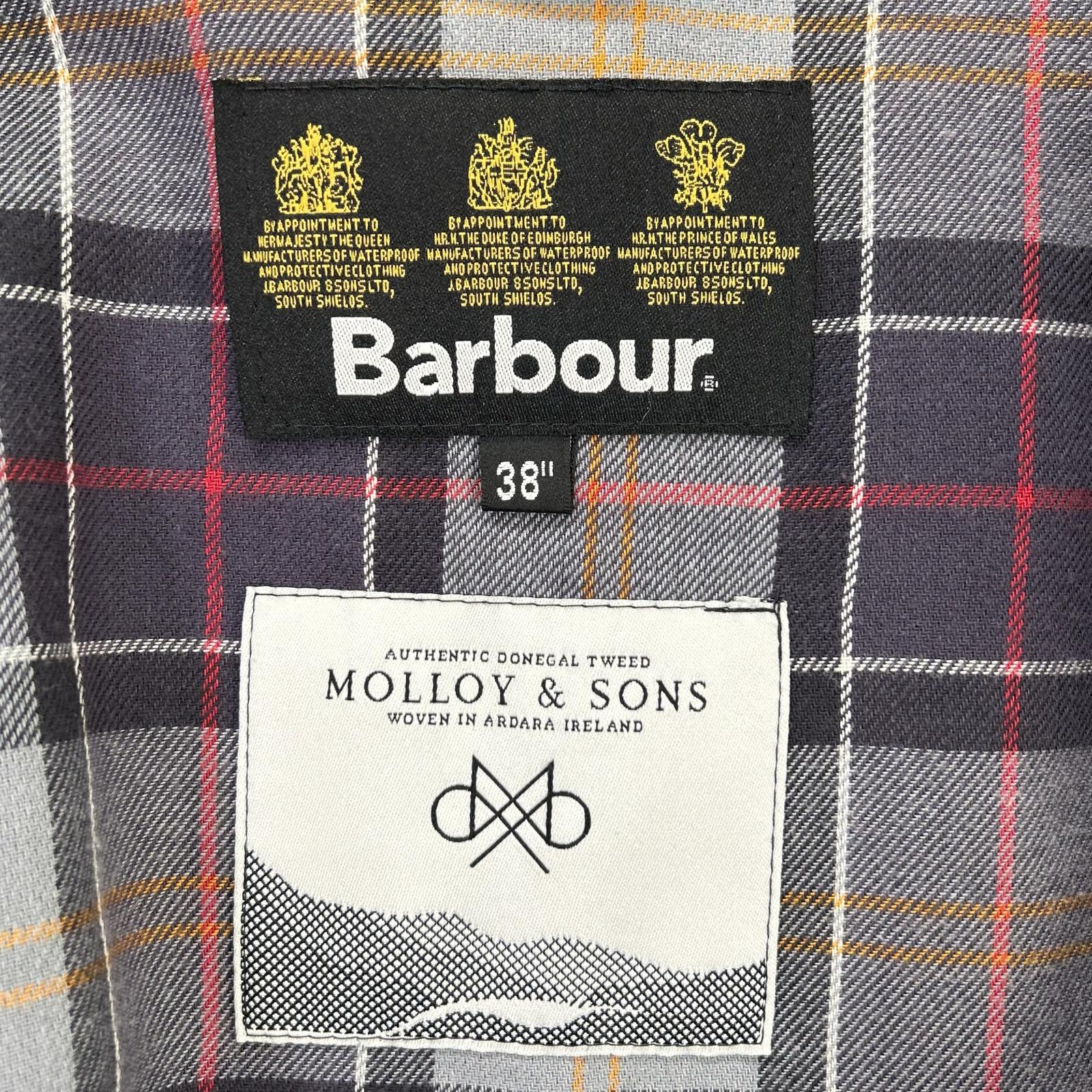 Barbour バブアー 4081443 ネイビー International Beams 別注 Bedale SL Molloy & Sons ジャケット ジャケット