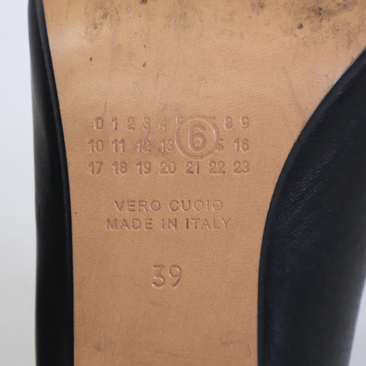 MM6 [Excellent condition] Anatomical heel mules