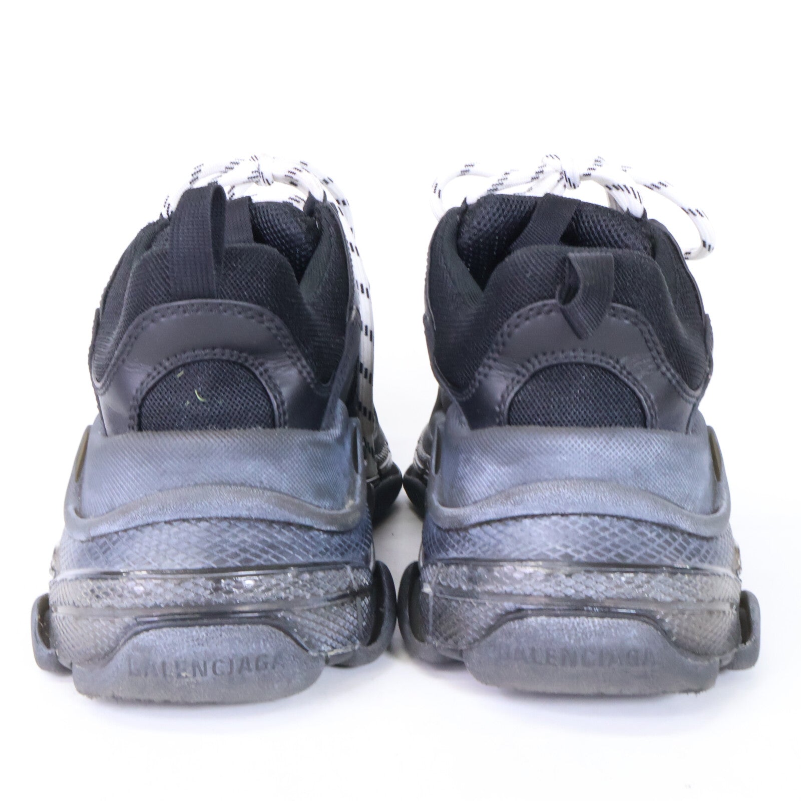 BALENCIAGA バレンシアガ 544351 Triple S Clear Sole トリプルエス クリアソール ダブルフォーム＆メッシュ スニーカー シューズ