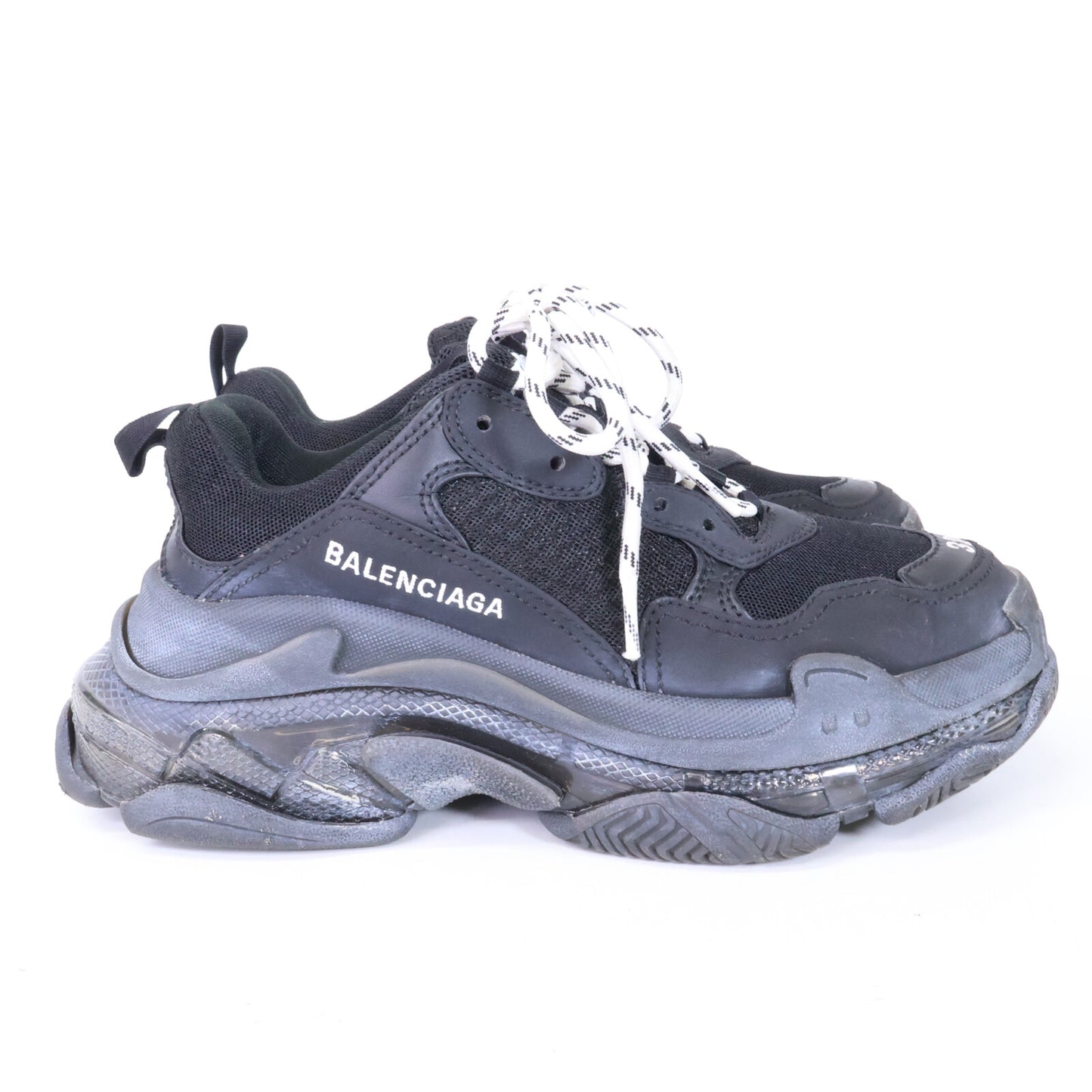 BALENCIAGA バレンシアガ 544351 Triple S Clear Sole トリプルエス クリアソール ダブルフォーム＆メッシュ スニーカー シューズ