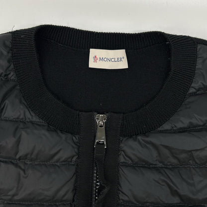 MONCLER モンクレール 【美品/24年製】K20939B51000 CARDIGAN TRICOT ニット/ダウン切替 ノーカラー ジャケット