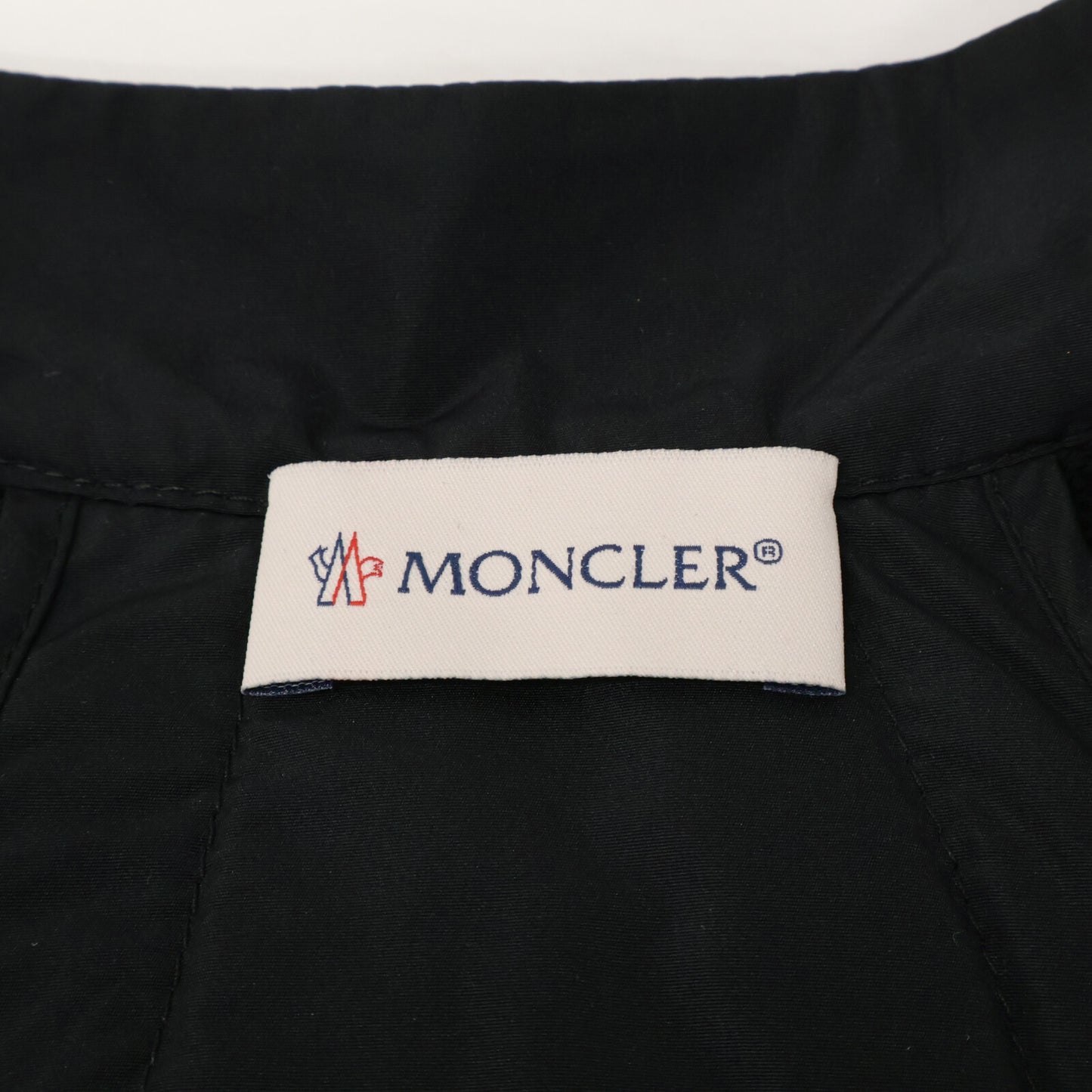 MONCLER モンクレール 22年 ブラック TIND ナイロン切替ウール カーディガン トップス