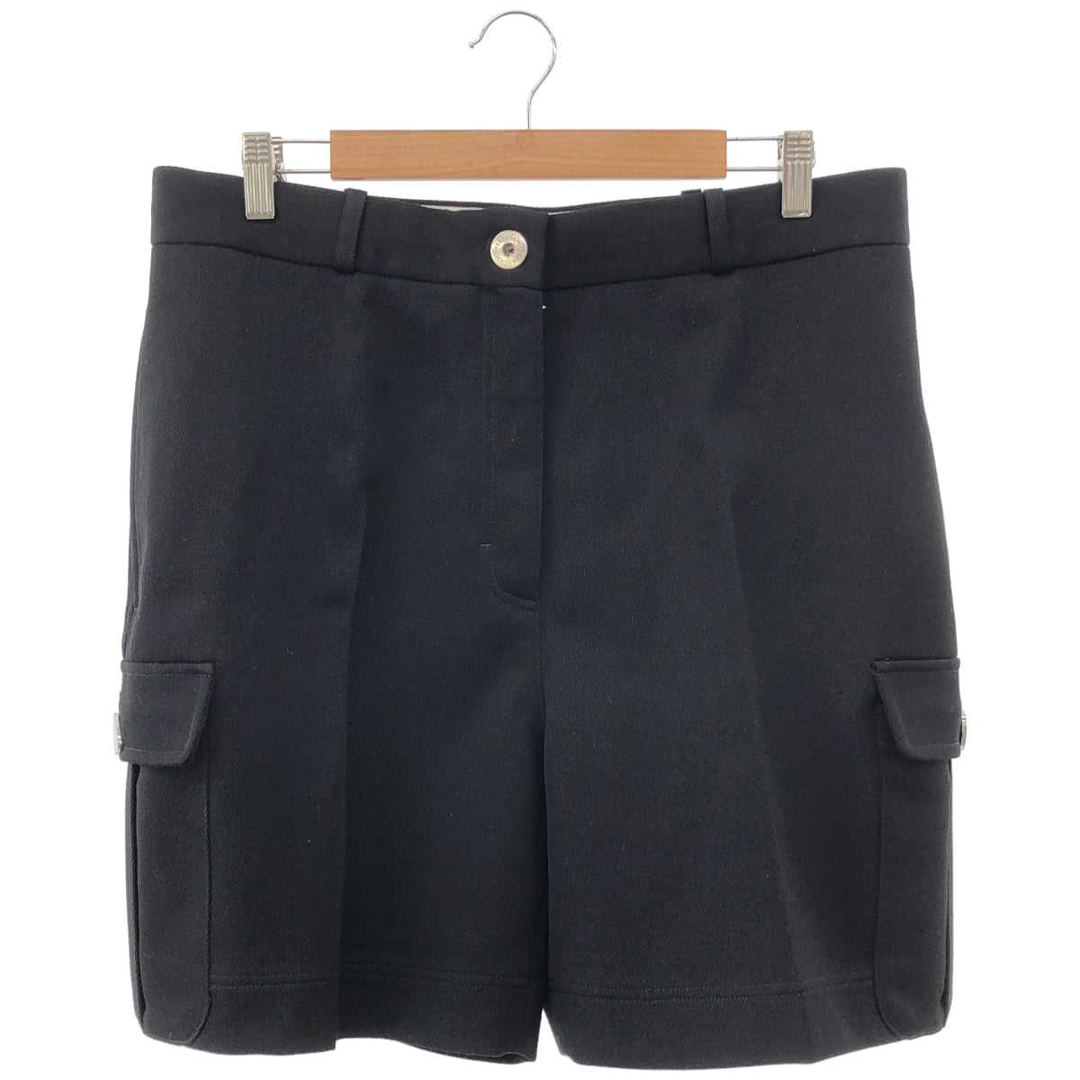 Salvatore Ferragamo 24SS 13F744 0776046 Black half cargo pants, bottoms