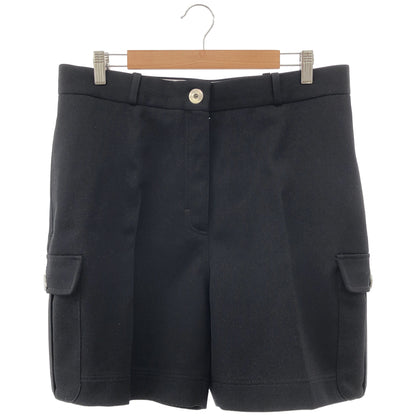 Salvatore Ferragamo 24SS 13F744 0776046 Black half cargo pants, bottoms