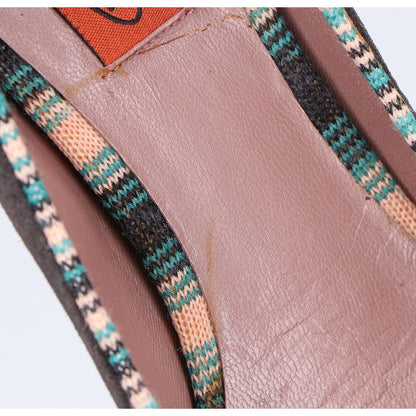 MISSONI ミッソーニ スエード ヒールパンプス シューズ