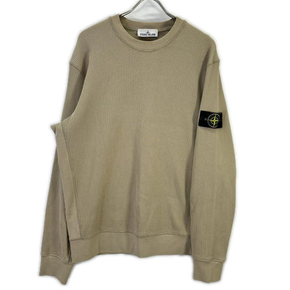 STONE ISLAND ストーンアイランド K1S156100008S0044 ベージュ ORGANIC COTTON WAFFLE FLEECE トップス