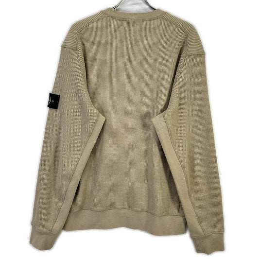 STONE ISLAND ストーンアイランド K1S156100008S0044 ベージュ ORGANIC COTTON WAFFLE FLEECE トップス