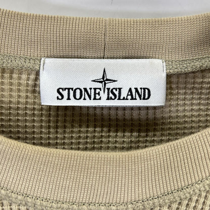 STONE ISLAND ストーンアイランド K1S156100008S0044 ベージュ ORGANIC COTTON WAFFLE FLEECE トップス