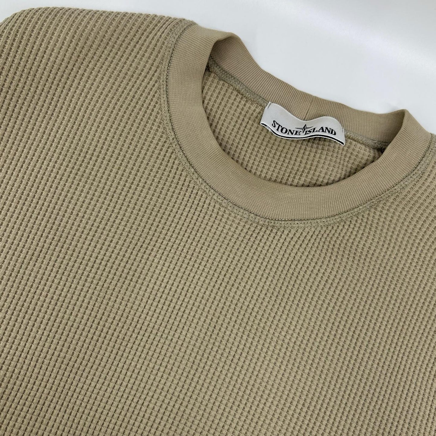 STONE ISLAND ストーンアイランド K1S156100008S0044 ベージュ ORGANIC COTTON WAFFLE FLEECE トップス