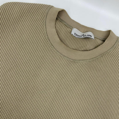 STONE ISLAND ストーンアイランド K1S156100008S0044 ベージュ ORGANIC COTTON WAFFLE FLEECE トップス