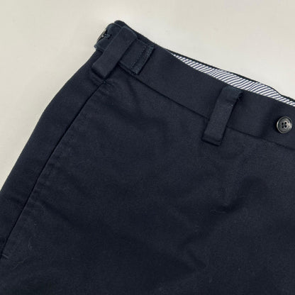 NEW YORKER ニューヨーカー ネイビー 15-26-5880 コットン テーパードパンツ ボトムス