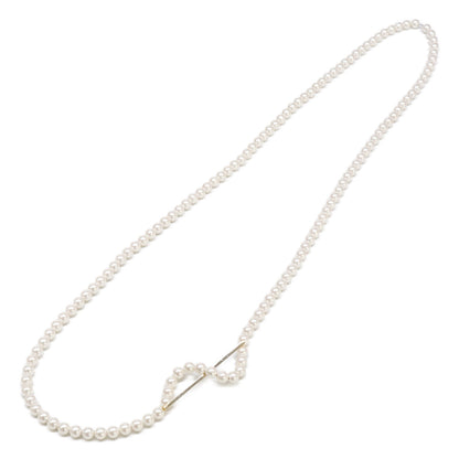 januka ヤヌカ 【美品】ATTACHMENT NECKLACE WITH PARTS BAR アタッチメント ロング パール ネックレス