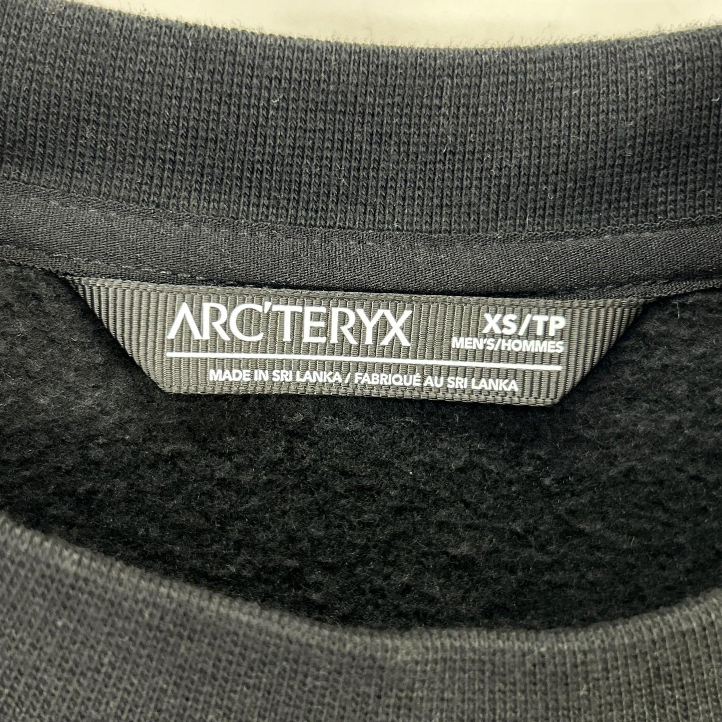 ARC'TERYX アークテリクス 【美品/国内正規/25年製】X000009787 EMBLEM FLEECE CREW クルーネック スウェットシャツ トップス