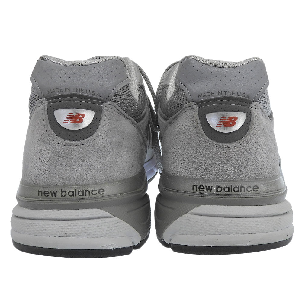NEW BALANCE ニューバランス Made in USA 990v4 Core スニーカー シューズ メンズ グレー 27.5cm U990GR4 シューズ