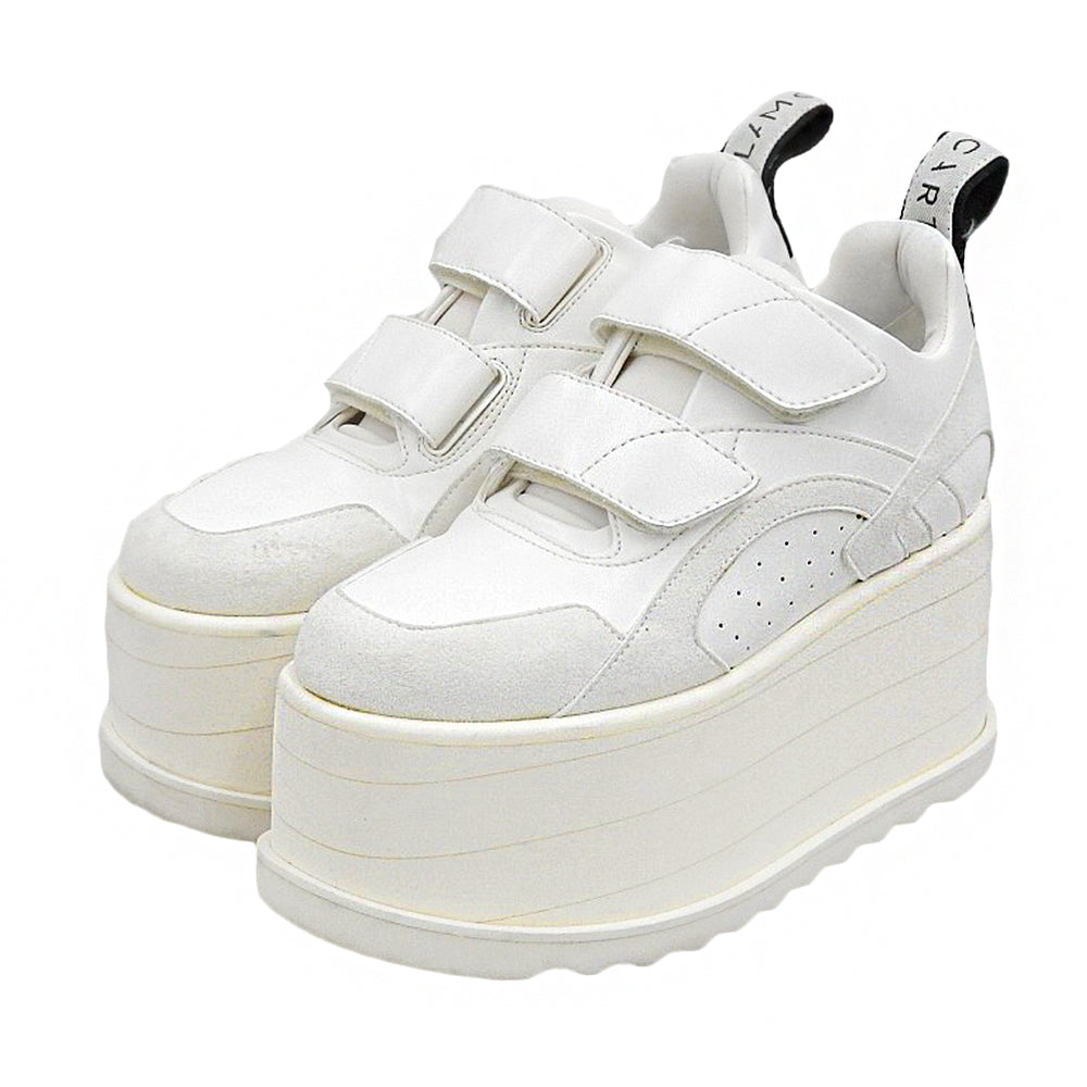 STELLA McCARTNEY ステラマッカートニー エクリプス 厚底 スニーカー シューズ レディース ホワイト 37 84965 シューズ