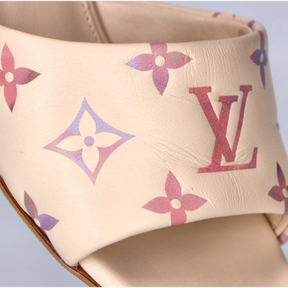 LOUIS VUITTON ルイヴィトン 【美品/25年製】1AIEON 6AM ミュール モノグラム サンダル シューズ