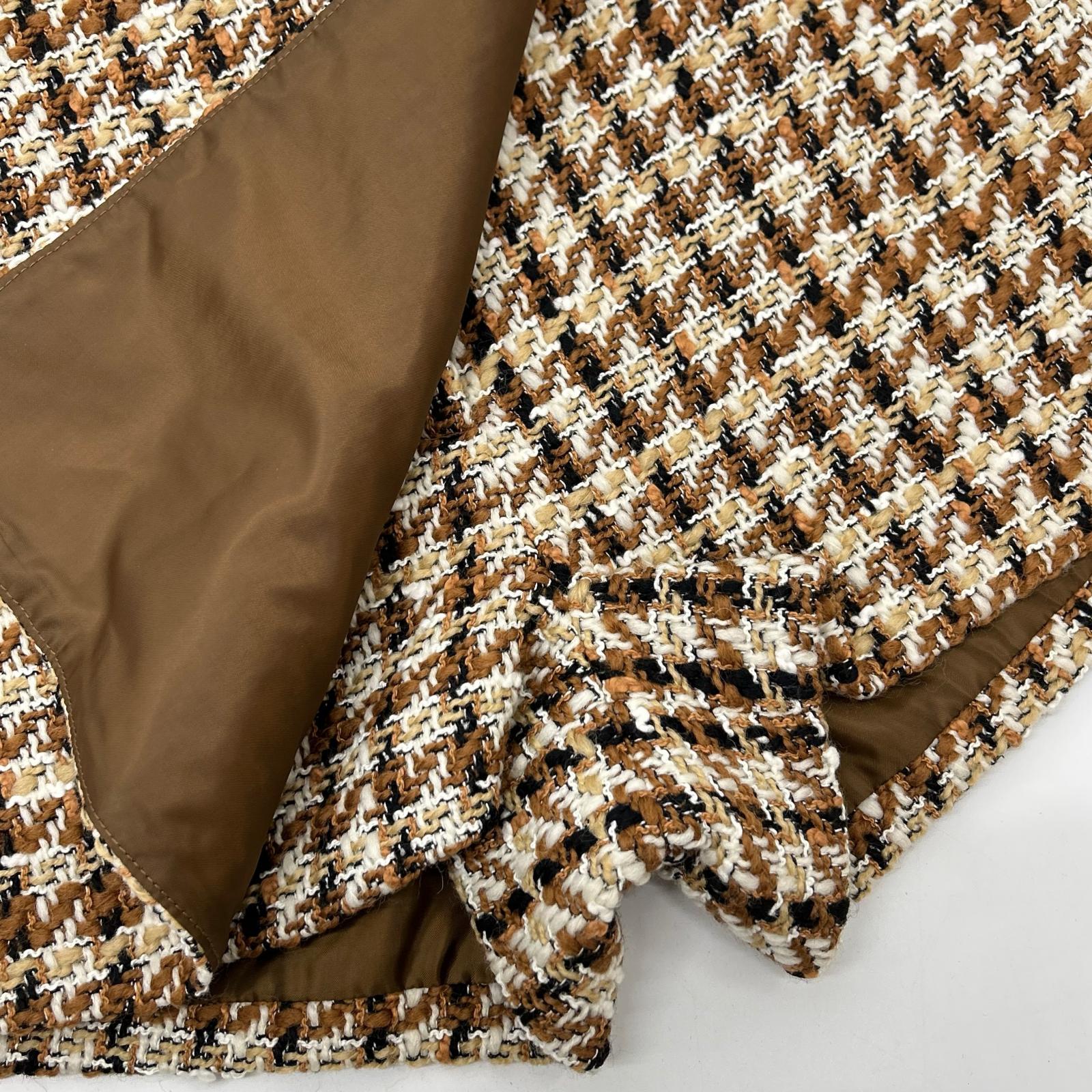 sheller シェリエ 241080 ベージュ Lady tweed wrap culottes ボトムス