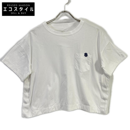 sacai サカイ SCW-117 ホワイト s Cotton Jersey Tshirt トップス