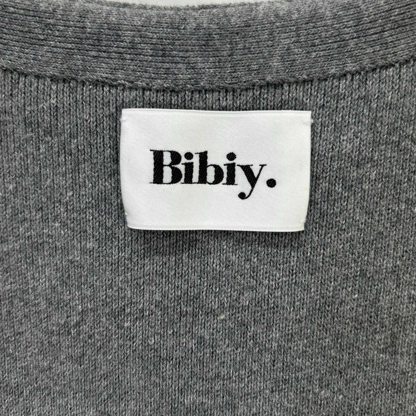 Bibiy ビビィ B51-KN091 グレー ビッグカラー パティピルグリムトップ トップス