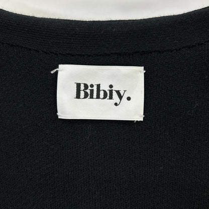 Bibiy ビビィ B51-KN091 ブラック ビッグカラー パティピルグリムトップ トップス