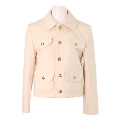 CELINE Céline [Domestic authorized item] 2V05Q998K.01OW Claudine-collar jacket jacket