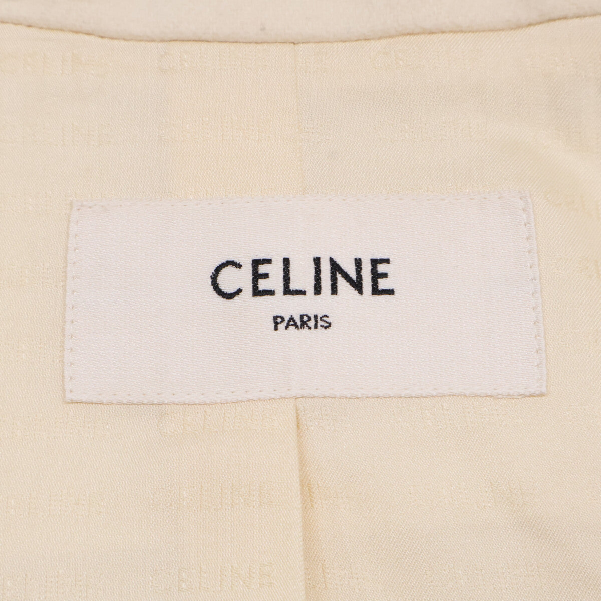 CELINE Céline [Domestic authorized item] 2V05Q998K.01OW Claudine-collar jacket jacket