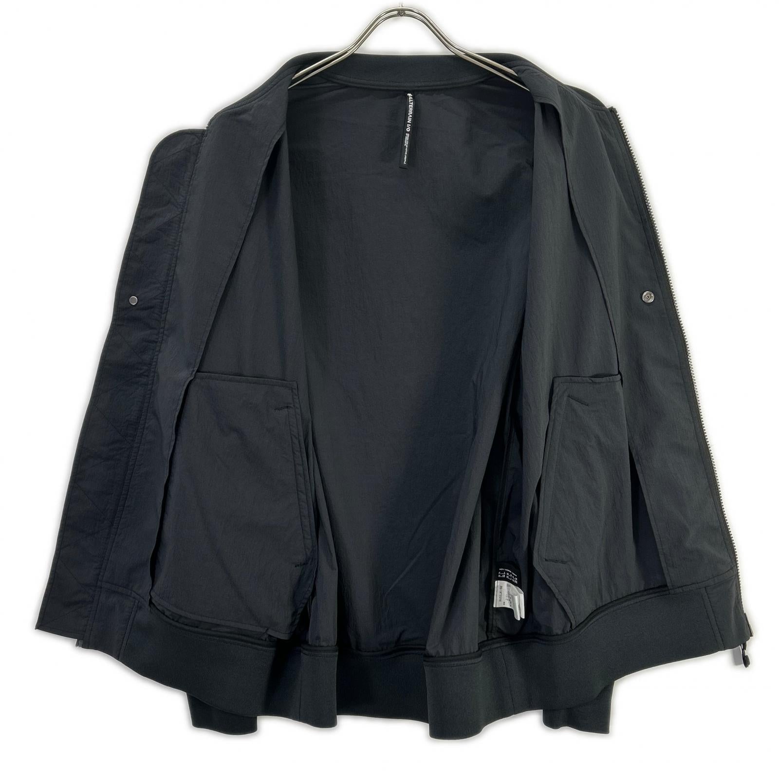DESCENTE デサント 【DESCENTE ALLTERRAIN】ブラック DU5SJKI6M 23SS I/O MA1 JACKET ジャケット