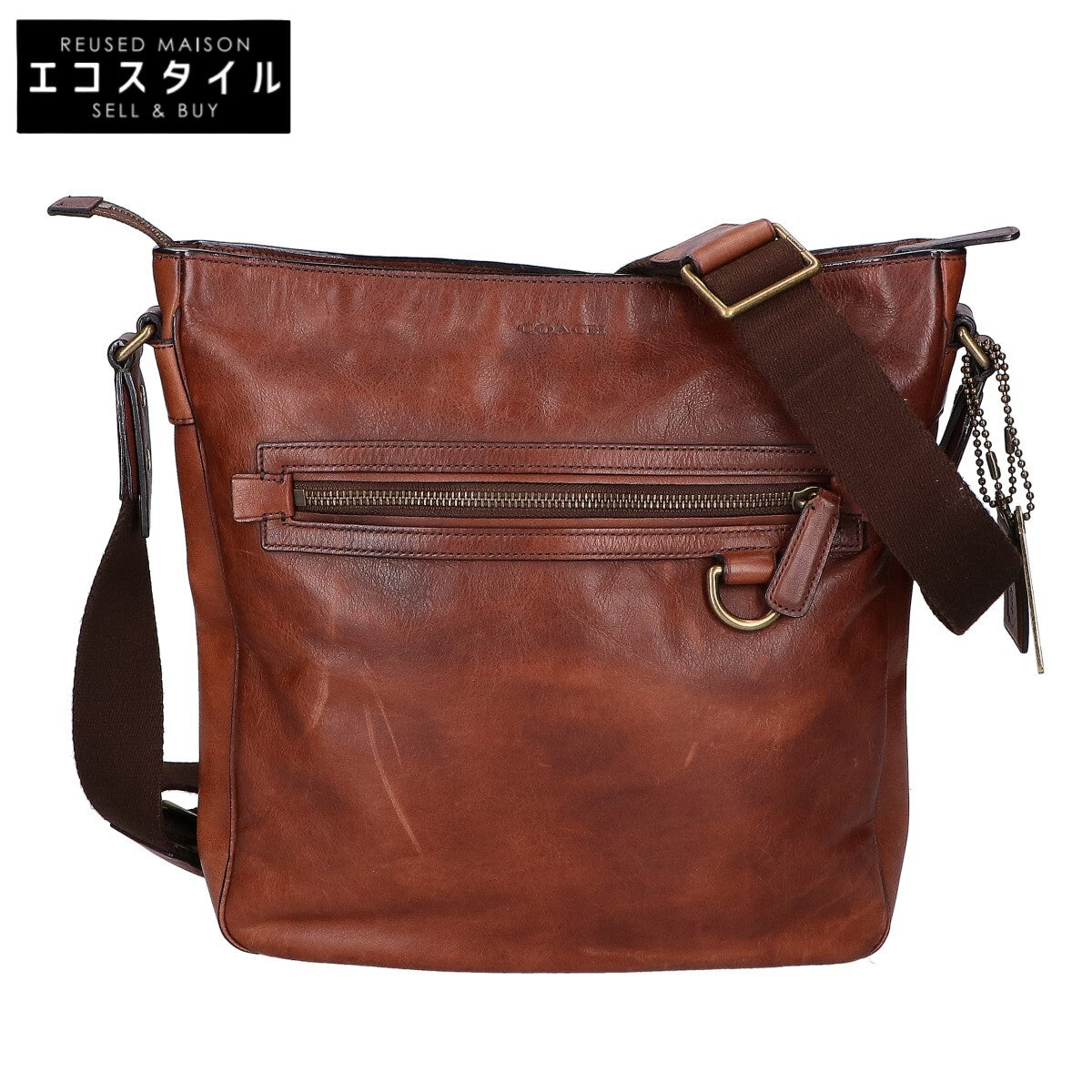 COACH コーチ 70488 ブリーカー レザー フィールド バッグ/ ショルダーバッグ