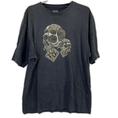 KAPITAL キャピタル K2506SC233 PECKISH レインスカル 天竺 半袖Tシャツ トップス