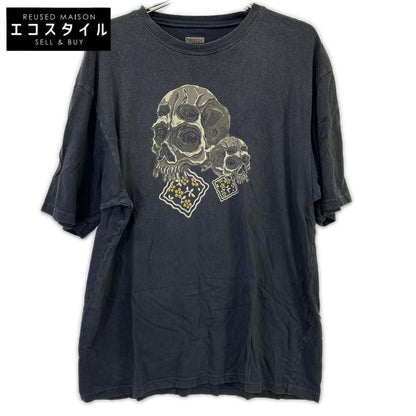 KAPITAL キャピタル K2506SC233 PECKISH レインスカル 天竺 半袖Tシャツ トップス
