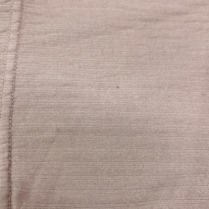 AUBERGE オーベルジュ パープル Vガゼット コットン ストライプ Tシャツ トップス