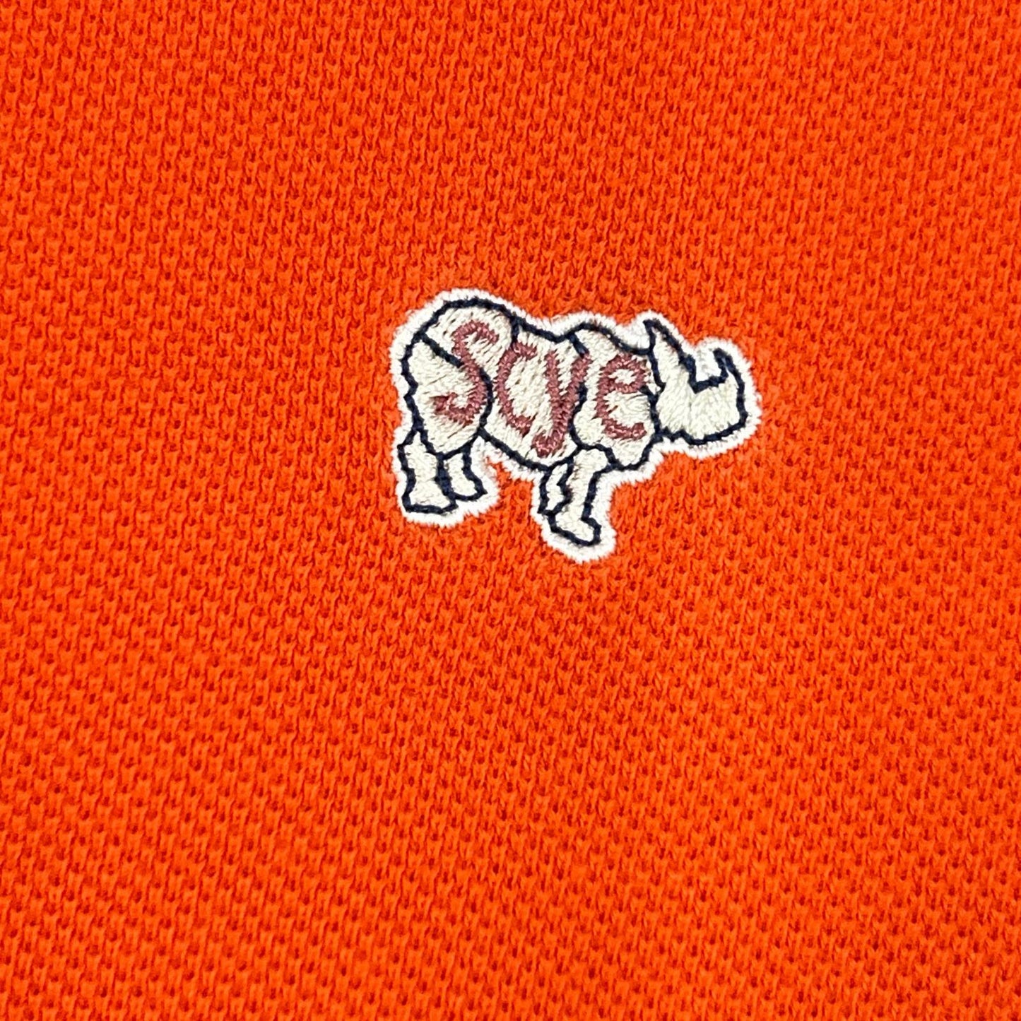 SCYE BASICS サイベーシックス 5116-21800 オレンジ コットン 鹿の子 ポロシャツ トップス