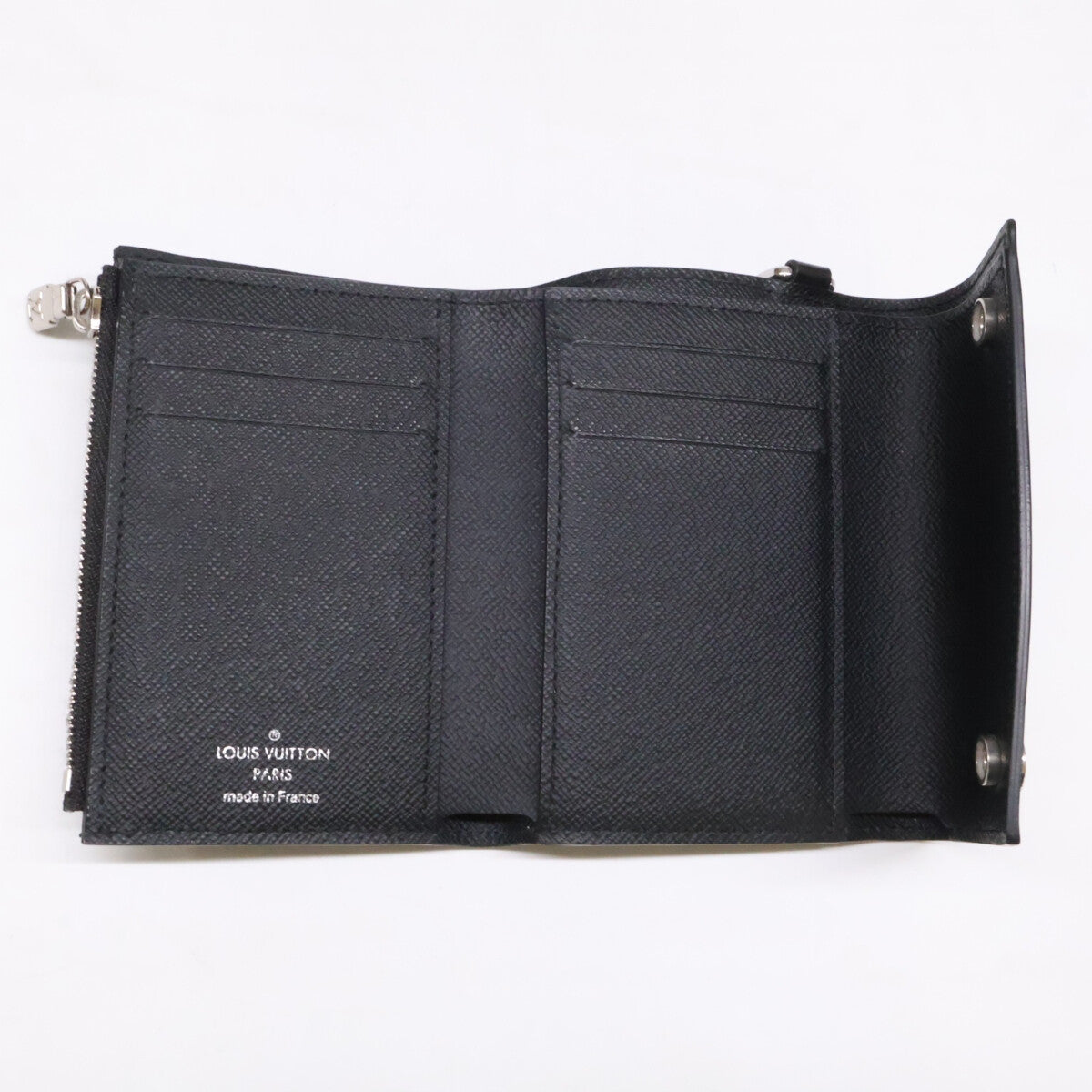 LOUIS VUITTON ルイヴィトン M67711 x supreme シュプリーム エピ 3つ折り財布 チェーンウォレット 三つ折り財布（小銭入れあり）