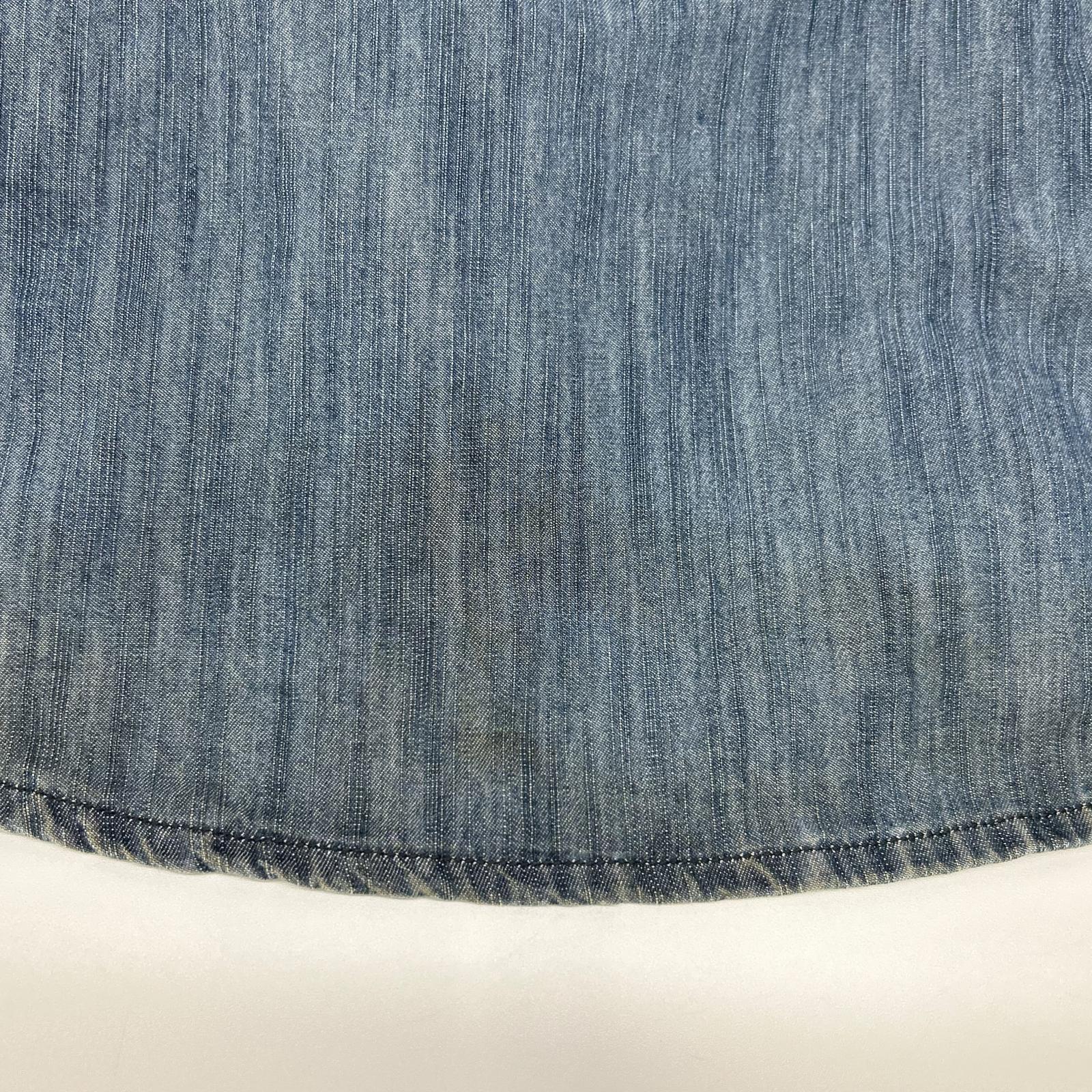 MARTIN MARGIELA マルタンマルジェラ S30DL0196 11年 ブルー エルボーパッチデニムウエスタンシャツ トップス