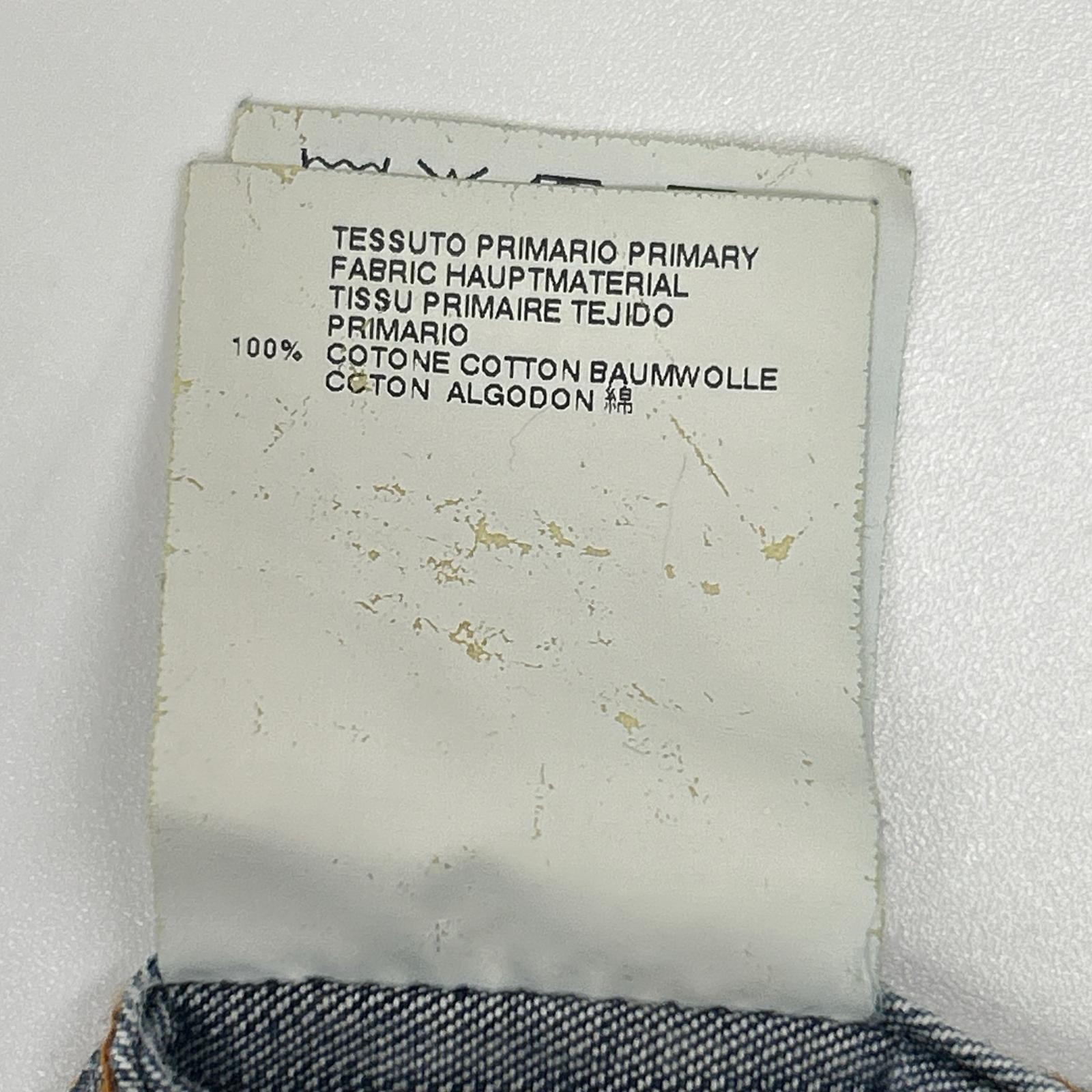 MARTIN MARGIELA マルタンマルジェラ S30DL0196 11年 ブルー エルボーパッチデニムウエスタンシャツ トップス