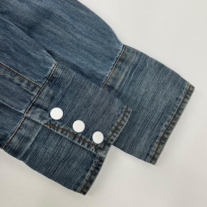 MARTIN MARGIELA マルタンマルジェラ S30DL0196 11年 ブルー エルボーパッチデニムウエスタンシャツ トップス