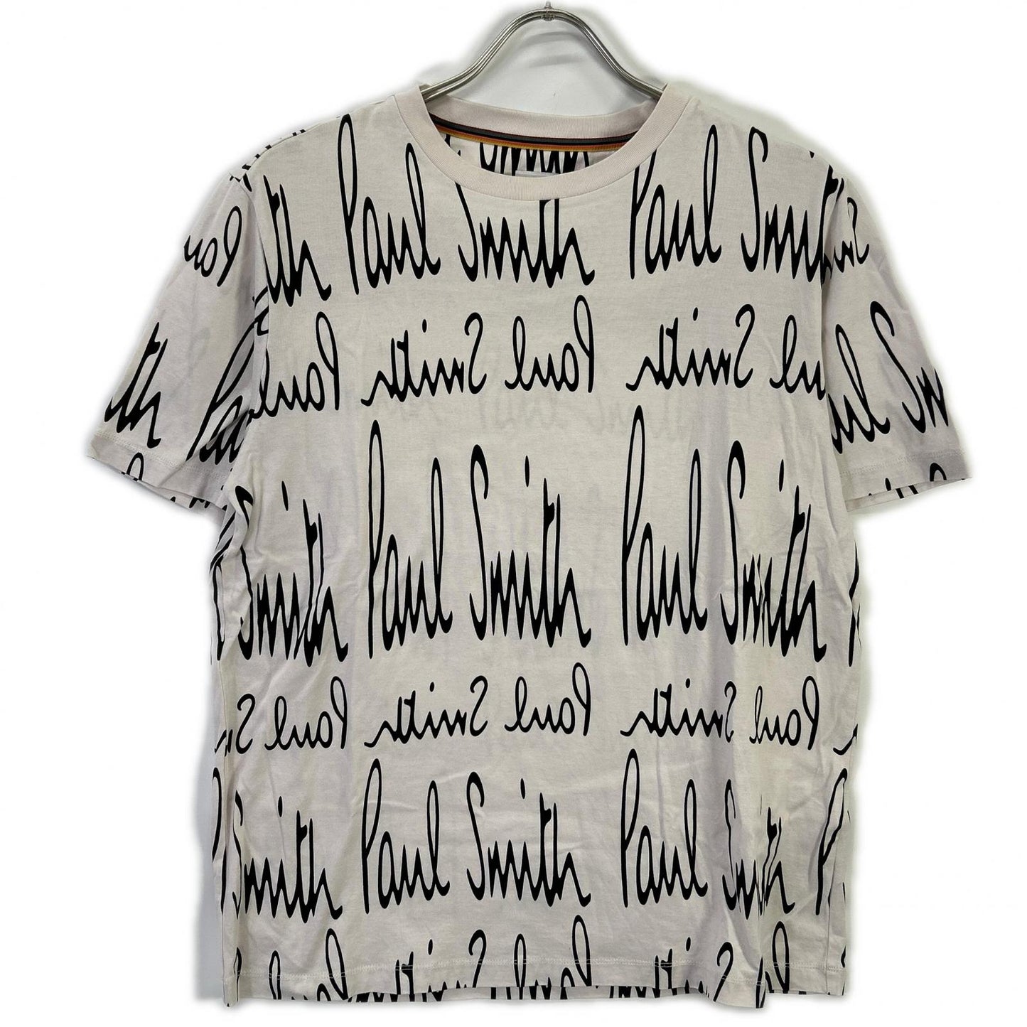 PaulSmith ポールスミス 203525 202U オフ ロゴプリント 半袖 Tシャツ トップス